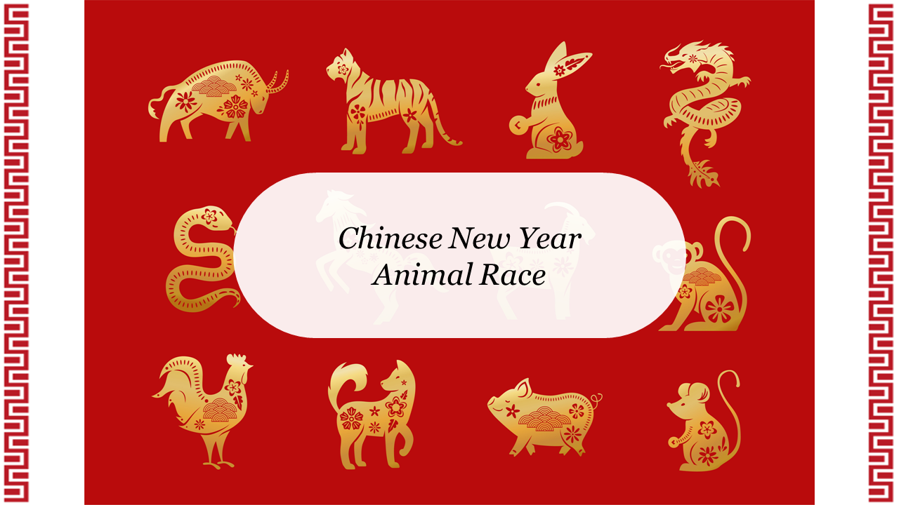 Free - Chinese New Year Animal Race PowerPoint and Google Slides